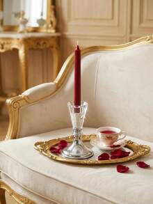 Light Luxury High-Quality Exquisite Candle Holder – Table Wedding Home Ambiance Soft Decor Prop For Living Room, Office, Party& New Year Gift - Multiple Styles - View 9