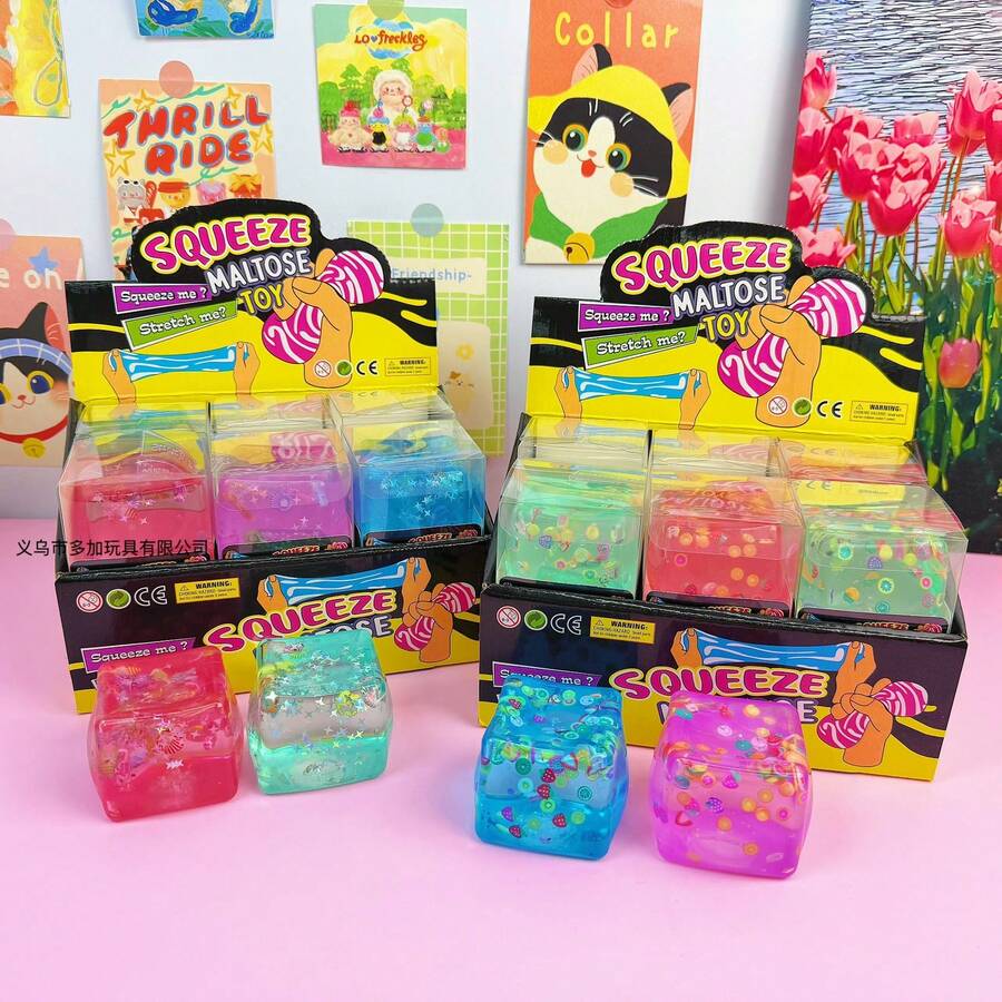 Kids Squishy Toys - Orange - View 1