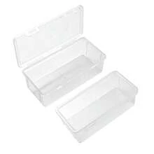 Large Clear PP Nail Polish Storage Box - Stackable Manicure Tool Organizer, Salon-Grade Beauty Accessory Box, Gift For Her, Christmas Gift, Ideal Gift, Room Decor - Multicolor - View 8