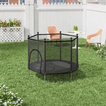 Leisure Trampoline - White - View 3