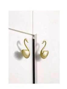 1pc Elegant Creative Swan Luxury Cabinet Drawer Door Handle Wardrobe Drawer Pull - 2717 - View 8