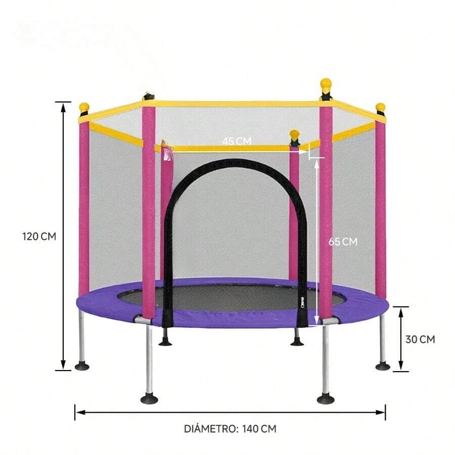 Kids Trampolines - Purple - View 1