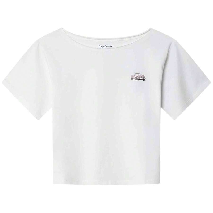 Pepe Jeans Young Girls T-Shirts - White - View 1