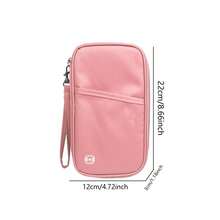 Multi-Purpose Organizer Bag For Sports, Travel And Business Trips, Passport, Ticket, ID Card, Bank Card, Cash And Receipt Storage - Multicolor - View 3