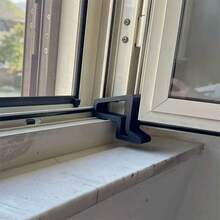 Window Sash Limit Stopper Clip, U‑Shape Plastic Track Holder, Anti‑Collision Protective Block For Aluminum Casement Ventilation Window Hardware Replacement Fitting - Door and Window Limiters - View 4