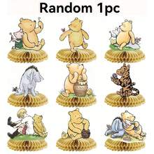1pc/9pcs Cartoon Anime Honeycomb Desktop Decoration, Printed With Classic Cartoon Anime Character Pattern Style Decor (Balloons Not Included). Exquisite Table Centerpiece Is Ideal For Fan Gatherings, Theme Parties, Suitable For Photography Props And Fan Collectibles. Elegant Gift For Fans And Anime Enthusiasts - View 7