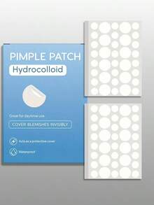 720 Pieces Night Anti-Pimple Patches - Gentle And Non-Irritating, They Can Cover Blemishes And Achieve A Perfect Concealing Effect. Suitable For All Skin Types, They Are Invisible And Waterproof. With An Ultra-Thin Design, They Have Strong Adhesion. - Round - View 1