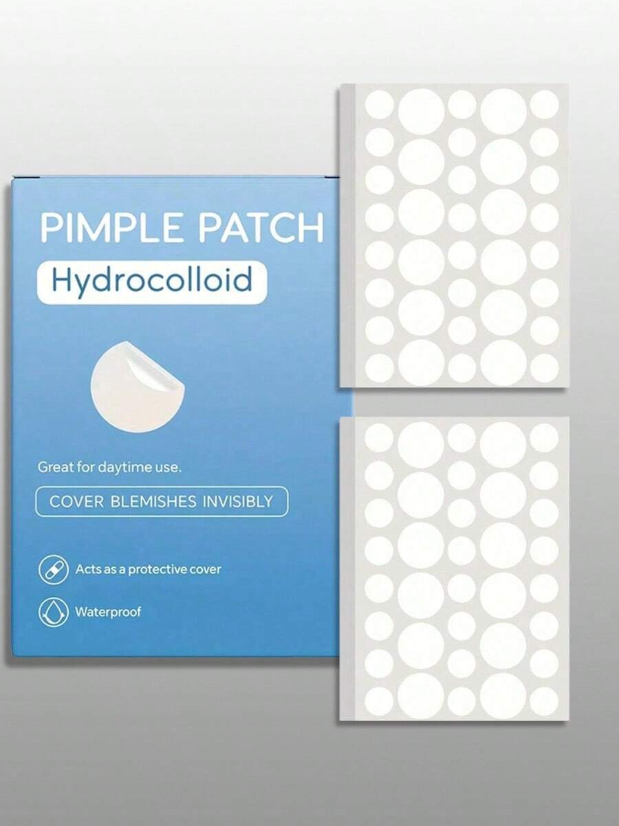 720 Pieces Night Anti-Pimple Patches - Gentle And Non-Irritating, They Can Cover Blemishes And Achieve A Perfect Concealing Effect. Suitable For All Skin Types, They Are Invisible And Waterproof. With An Ultra-Thin Design, They Have Strong Adhesion. - Round - View 1