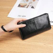 New Zipper Wallet Long Clutch Bag For Women, Multi-Card Slots, Large Capacity, Multi-Function Wristlet Bag - Multicolor - View 14