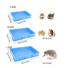 10/20/30/50/100pcs Stretchable Plastic Film Liners For Rabbit Cages, Pet Supplies, Leak-Proof Tray Pads, Disposable Urine-Absorbent Film - Suitable For Rabbit Cages, Pet Supplies And Tray Pads - Easy To Clean - Convenient And Time-Saving - Free Your Hands, Easily Say Goodbye To Poop Scooping - XL-50pcs - View 8