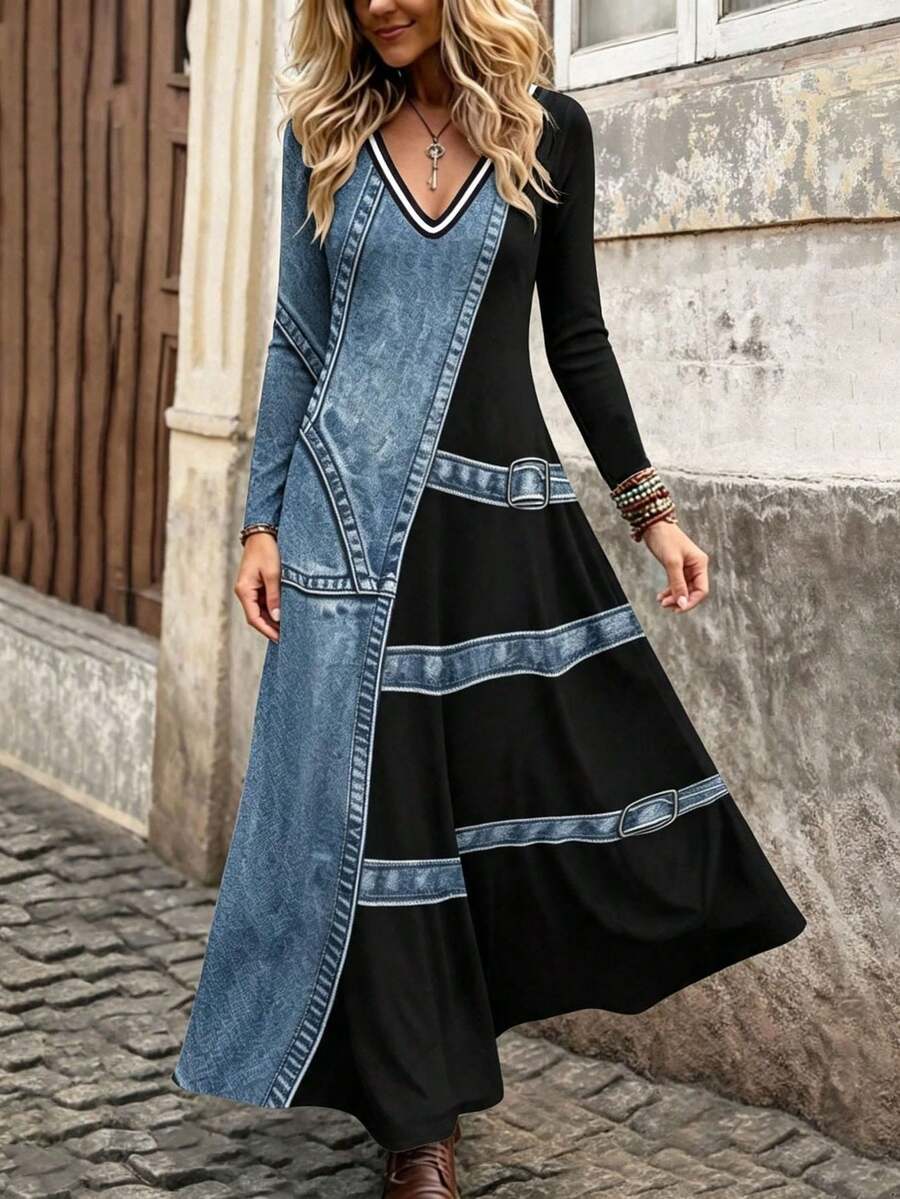 Plus Size Cosplay Clothing - Blue - View 1