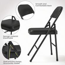 Stacking Chairs - Negro - View 5