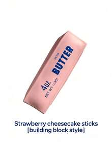 1pc Soft & Crunchy Butter Stick Stress Relief Toy, Suitable For Desk Pressure Release And ASMR Sensory Play, Stress Relief Decor Gift - Multicolor - View 10