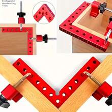 7PCS 90 Degree Woodworking Corner Clamp Set, Adjustable Right Angle Positioning Clamps With Multi-Hole Design, Woodworking Clamping Jig For Cabinets, Drawers, Picture Frames, Boxes, Furniture Assembly & DIY Projects - 7-piece 90° Woodworking Corner Clamp Set - View 10