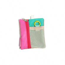 1pc Creative Dopamine Color Coin Purse Card Holder Card Sleeve Bag, Ultra-Lightweight Mesh Storage Small Bag, Multi-Functional Hanging Ornament Storage Bag - Multicolor - View 8
