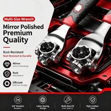 52-In-1 Universal Socket Wrench, Multi-Function Box End Wrench, 360° Rotating Head, Adjustable Multi-Purpose Manual Repair Tool, Suitable For Automotive, Bicycle, Household And Mechanical Maintenance - A - View 8