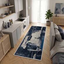 Washable Scandinavian Rugs – Nordic Designs For Modern Homes - Perfect For Living Room, Bedroom, Hallway, Kitchen - Indoor And Outdor Carpet | Non-Slip Backing - Camel - View 2