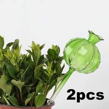 1/2pcs Automatic Watering Cactus Shaped Watering Spikes, Slow Drip Narrow Mouth Cactus Watering Balls, Automatic Watering System, PVC Material, Narrow Mouth Design Extends Watering Time, Suitable For Indoor And Outdoor Plants, Essential For Potted Plants - Multiple Styles - View 17