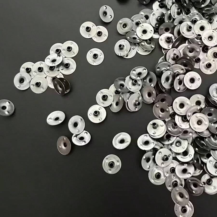 100/200/300pcs, Candle Wick Sustainers, Metal Candle Wick Holders, Candle Wick Labels, Candle Making Tools, Handmade Candle Additions - A - View 1