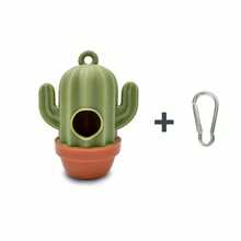 1 Dispenser/120 Trash Bags/Cactus Shaped Trash Bag Storage Rack/Portable Pet Waste Bags/Pet Travel Essentials - Multicolor - View 9
