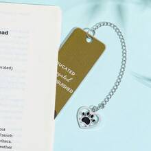 Marcapáginas de acero inoxidable con diseño divertido de tema de lectura de perro salchicha, impreso con escenas de lectura divertidas y citas juguetonas, un regalo ideal para amantes de los perros salchicha y entusiastas de los libros - Talla única - Ver 12