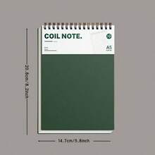 Multi-Color Grid Vintage A5 Notebook, Double-Sided Pages, 80g Thick Paper, Hardcover With Watercolor Design, Suitable For University, Office Or As Gift Exchange, Also Can Be Used As Notebook And Diary - A5 lined - View 9