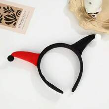 1pc Halloween Funny Clown Holiday Party Headband, Suitable For Holiday Animals, Elegant Polyester Fiber Headband For All Seasons - Multicolor - View 8