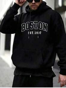 Men Sweatshirts - Black - View 1