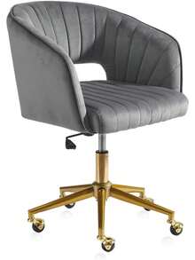 Office Chair - Grey - View 1