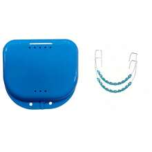 Ventilated Denture Case With Sealed Lid, Transparent Dental Guard/Night Guard Storage Box, Individually Packaged, Multiple Colors Available - Multicolor - View 12