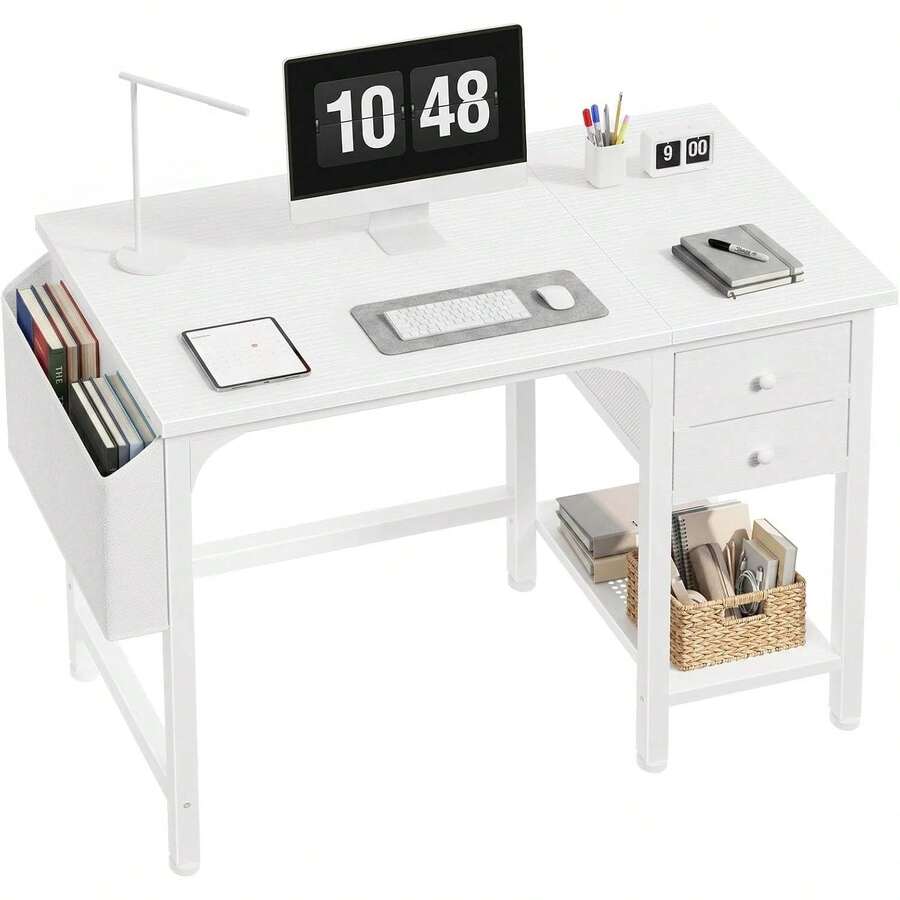 Home Office Desks - Black - View 1
