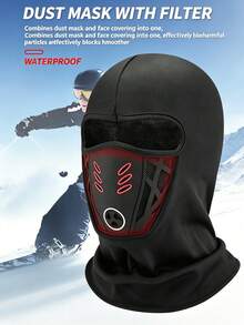 1pc/2pcs Unisex Solid Color Balaclava Head Mask, Suitable For Daily Use, Outdoor Travel, Hiking, Climbing, Skiing, Cycling - Style E - View 15