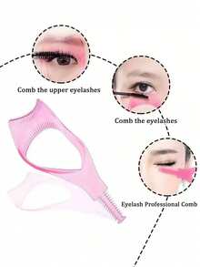 6/5/3/2/1pc Eyelash Tool Set, Includes Mascara Brush And Container, Create Natural Makeup Look, Includes Eyelash Comb And Brush, Reusable, False Eyelash Trimming Tool And Eyelash Separator, Suitable For Women And Girls - Multicolor - View 7