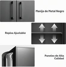 Filing Cabinets - Black - View 2