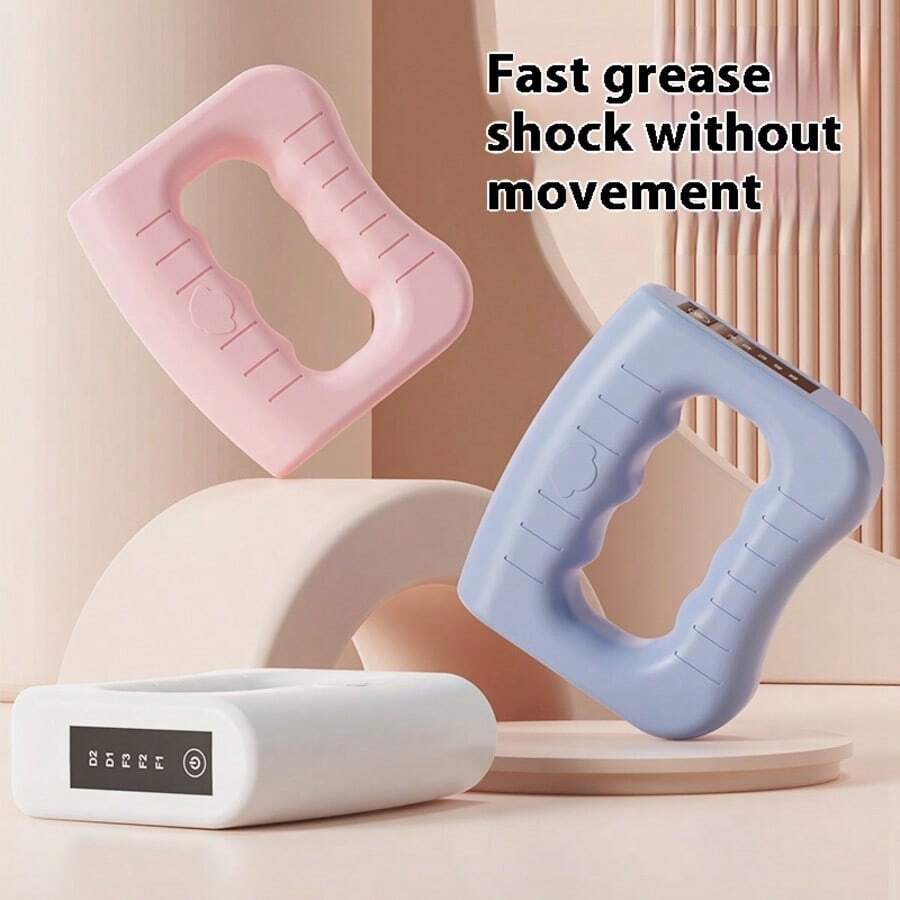 Portable Handheld Body Massager, Electric Deep Tissue Massage Machine For Abdomen, Waist, Leg Muscle Relaxation, Home Fitness Massager, 1200mAh Battery - Multicolor - View 1