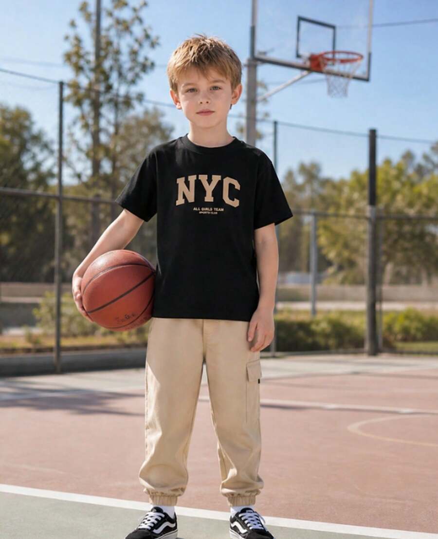 Tween Boys Extended Size Sets - Black - View 1