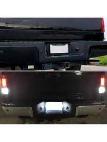 Luces Matrícula Coche Para Fo rd Para F150 Para Super Duty Para Ranger Para Explorer Para Bronco Para Expedition Luces Matrícula LED Conjunto Lámpara Luz Etiqueta - A - Ver 7