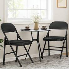 Stacking Chairs - Black - View 4