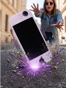 Switch2 Protective Case Soft Silicone Full Coverage Bubble Design Solid Color Dustproof Shockproof - View 9
