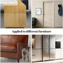 1PC Transparent Self-Adhesive Furniture Protector Sticker, Cat Scratch Protection Sticker, Cat Training Sticker For Sofa And Furniture - 20*300 cm - View 5