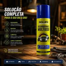 Desengripante Multiuso Solufix Profissional 220ml - Lubrifica, Protege, Expulsa Umidade e Libera Travas - A - Visão 3