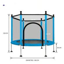 Kids Trampolines - Blue - View 2