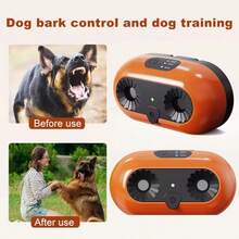 Perangkat Anti Gonggong Anjing Versi Terbaru, Perangkat Pengontrol Gonggong Anjing, Kotak Penghenti Gonggong Anjing Neighbors Bark Box 50 Kaki - 3 Tingkat, Perangkat Pencegah Gonggong Anjing Luar & Dalam Ruangan - Jeruk - View 5