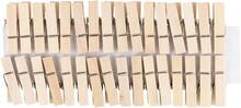 Wooden Mini Clothes Pegs 100 Pieces, 3.5 Cm Height, For Attaching Photos, Bunting And Homemade Gift Bags - 100pcs - View 3