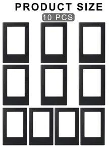 20 piezas Marcos de fotos magnéticos para refrigerador, marcos de fotos de 3 pulgadas de colores para refrigerador, adecuados para papel fotográfico mini - 20Pcs - Ver 22