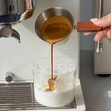 Stainless Steel Coffee Extraction Cup, Measuring Cup With Scale, Espresso Cup, Milk Pitcher 100ml - Multicolor - View 2