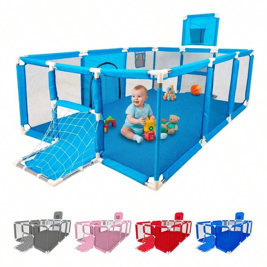 Baby Playards - Light Blue - View 1