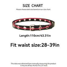 1pc Chain Belt, Women's Men's Punk Rock Waist Belt For Jeans And Pants, Versatile Metal Jeans Belt - Black - View 4