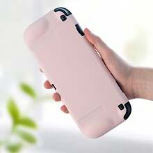 Switch2 Protective Case Soft Silicone Full Coverage Bubble Design Solid Color Dustproof Shockproof - View 1