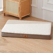1pc Oxford Fabric Lamb Fleece Double-Sided Dog Mat, Thickened Removable Washable Pet Pad Dog Bed Cat Bed, Waterproof Soft Comfortable Breathable Dirt-Resistant Wear-Resistant, Suitable For Medium And Large Dogs, Highly Attractive Dog Bed Mattress Cat Bed, Universal For Cats And Dogs, Suitable For Small, Medium And Large Cats And Dogs, All Seasons - Multicolor - View 9